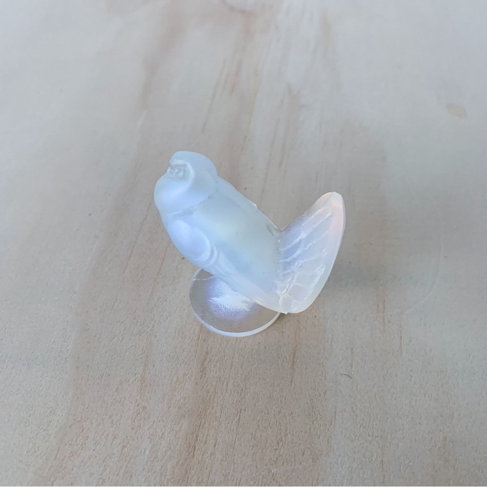 Sabino France Opalescent Small Love Bird/Dove Figurine